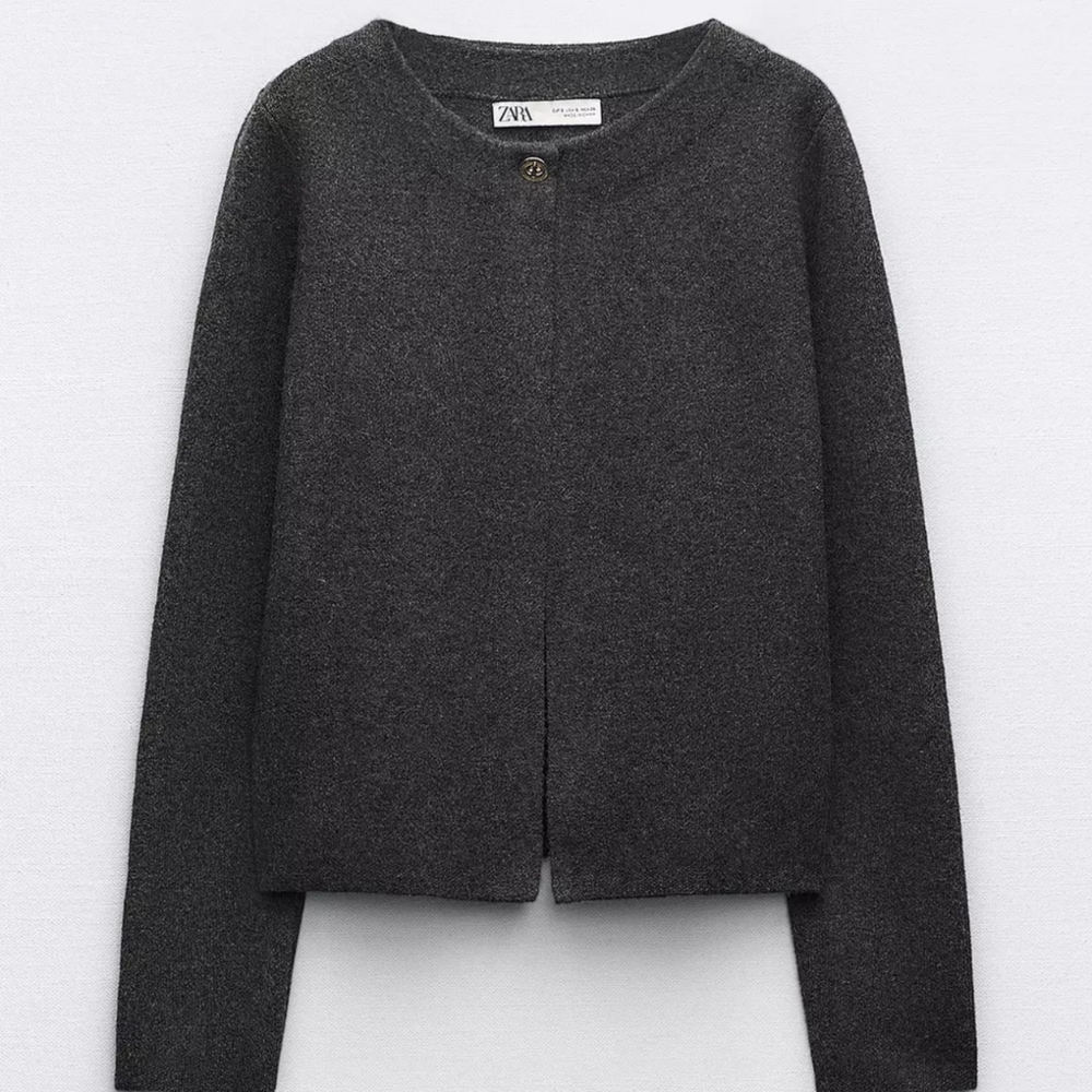Zara Women's Charcoal Cardigan
